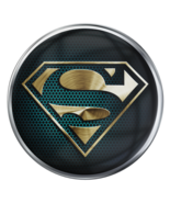 4 x 44 mm Domed  by Superman Decal Sticker for Rims - Wheel Caps - Wheel... - £10.93 GBP