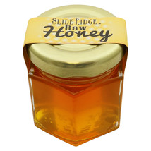 Slide Ridge Raw Honey 2oz Glass Jar. All Natural &amp; Unfiltered - £8.51 GBP+