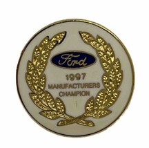 Ford Motorsport 1997 Manufacturers Champion Car Enamel Lapel Hat Pin Pin... - $7.95