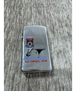Vintage USS Forrestal CVA 59 Aircraft Carrier Zippo Lighter Chrome 1974 ... - €42,52 EUR