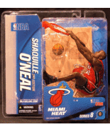 McFarlane Toys NBA Sportspicks Series 8 - Shaqulle O Neal Miami Heat Red Jersey - £33.81 GBP