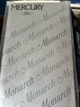 Originale 1975 Ford Mercury Monarch Automobile Owner&#39;s Manuale USA - $10.62