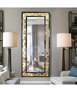 Full-length mirror wall art,Large Wall Mirror, Vanity Mirror,Entryway Mi... - $971.18 CAD