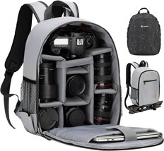 Tarion Camera Bag Professional Camera Backpack Case With Laptop Compartment, S - £36.94 GBP