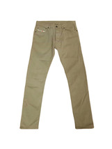 DIESEL Mens Trousers Tepphar Comfortable Cosy Fit Pale Olive Size 29W 000SEL3  - £55.22 GBP