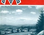 Great Smokies Blue Ridge Mountains Vacation Brochure Map 1950&#39;s - £11.88 GBP