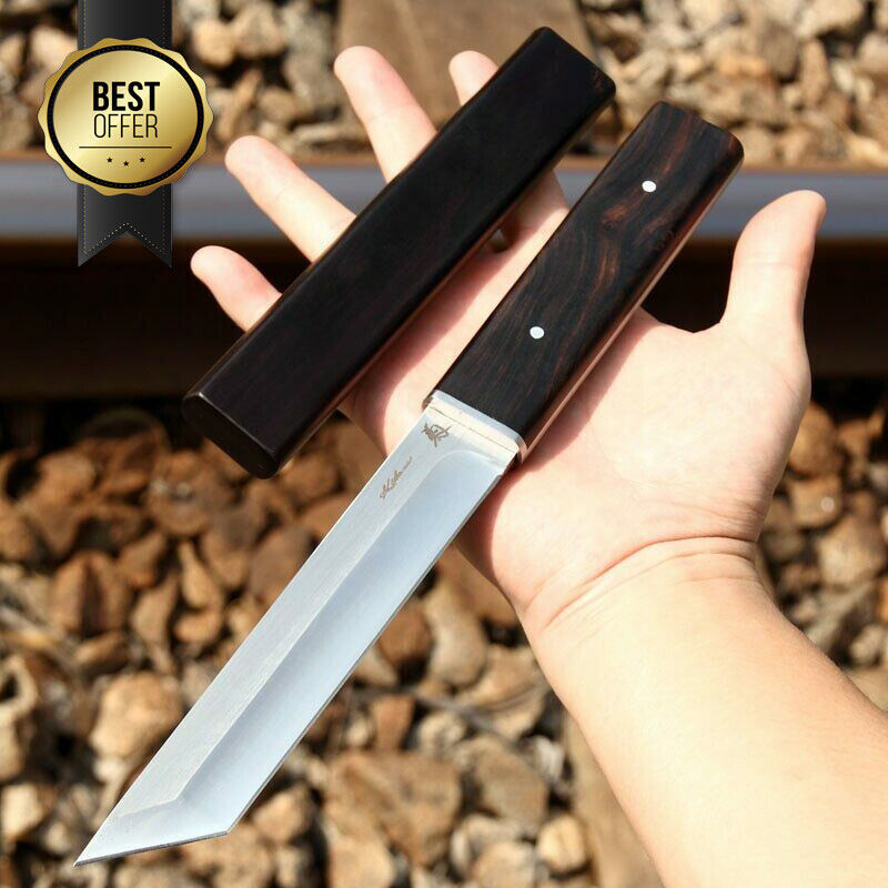 D2 Blade Tactical Army Survival Camping Outdoor Knife Japanese Style KATANA - $66.33