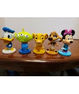 LOT OF 5 KELLOGGS DISNEY MINI BOBBLEHEADS! - $17.45 CAD
