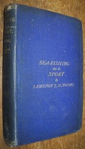 1865 Antique Sea Fishing As A Sport Lambton Jh Young Book Crabbing Whaling - £38.75 GBP