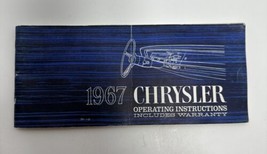 1967 Vtg. Chrysler Owners Operating Instruction Warranty Reference Book ... - £10.18 GBP