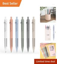 6 Pack Gel Pens with Cross Clips – Stylish Christian Writing Instruments - $19.75
