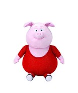 TY Beanie Baby 6&quot; GUNTER the Pig (Sing) Plush Stuffed Animal New Heart Tags - £11.97 GBP