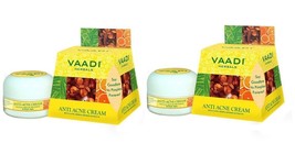 Vaadi Herbals Anti Acne Cream, Clove and Neem Extract, 30g (pack of 2) - £22.28 GBP