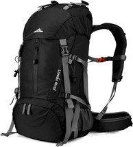 Loowoko 45 5 Liter Lightweight Backpacking Backpack, 50L Hiking Backpack, - £50.96 GBP