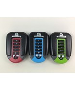 Buzztime Game Remote Controls Blue Red Green 3pc Lot Replacement Cadaco ... - $16.78