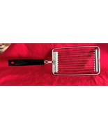 Vintage Ekco Stainless Cheese Tomato Egg Slicer Black Handle USA - $183.05 MXN