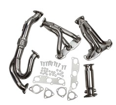 Exhaust manifold header for vq35de v6 nissan altima 3 5l jdm performance 6 thumb200