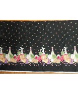 Cotton Fabric MBT Marcus brothers wine &amp; grapes collage 6 Yards X 57&quot; Wide - $68.37 CAD