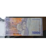 Indonesia 2022 10000 Rupiah Banknote - tel ser - Auth CIRC sec thread &amp; ... - $79.66 MXN