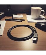 USB Extension Cable Black, 1-Pack 2.0 4Ft USB Type A Male to A Female - $10.57 CAD