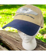 Commemorative Air Force Ghost Squadron Crew Cap Khaki Adjustable - $9.38