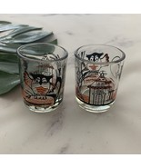 Vintage Halloween Votive Tea Light Candle Holder Pair Set Made In Brazil... - $19.79