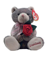 Grandmother Bear with Rose Retired Ty Beanie Baby MWMT Retired Grandpare... - $322.16 MXN