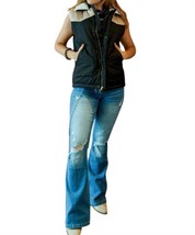 Lucky &amp; Blessed Western Puffer Vest Size L - $33.66