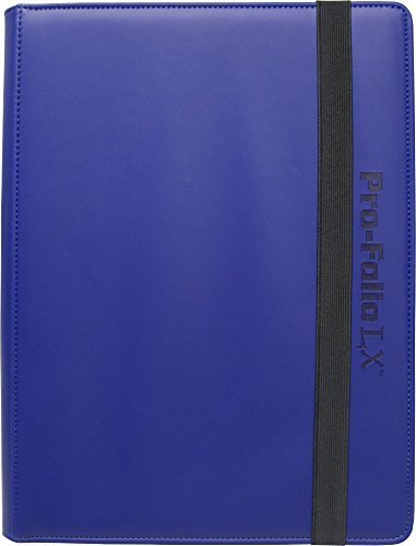 (6) Blue Trading Card Binders - BCW Brand - 9-Pocket Pro-Folio - LX - #BCW-PF9LX