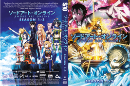 Dvd Sword Art Online Season 1 2 3 Complete Box Set - English Version &amp; Subtitle - $39.99