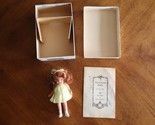 Nancy Ann Storybook Doll #80 Margie Ann Orginal Box Paper Tag Yellow Dress - $100.00