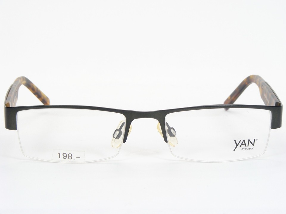 YAN by BoDe 6240 99 Dark Green /Tortoise UNIQUE RARE EYEGLASSES FRAME 52-18-140 Item image 2