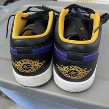 Authenticity Guarantee

NIKE AIR JORDAN 1 LOW "LAKERS" BLACK-DARK CONCOR... - $88.11