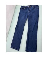 Boden The Trafalgar Women&#39;s Denim Jeans Straight Leg Stretch Size 16 34X28 - £19.39 GBP