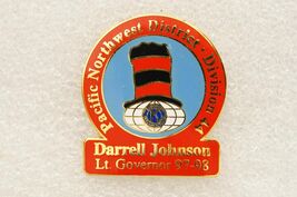 Vintage Political Jewelry Lapel Pin PNW Oregon Darrell Johnson Lt Govern... - $14.84