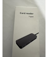 USB C Multi Card Reader, XD/MS/SD/TF/CF Type-C 5Gps High Speed 7-in-1 - $21.78