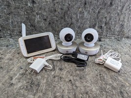 Works Motorola MBP43PU Baby Monitor with 2 MBP43BU cameras 2F25610 (P) - £31.41 GBP