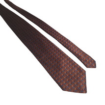 Robert Talbott Men Extra Long Silk Tie Geometric Pattern Designer Best O... - $37.40