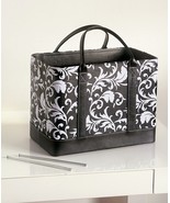 Chic File Folder Organizer Tote - Double Handled Portable Document Stora... - $53.77 CAD+