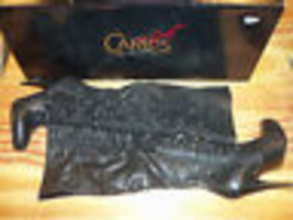 Carlos Santana New Womens Kino Black Boots 7.5 M Shoes - $147.51