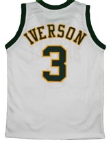 Allen Iverson #3 Bethel High School New Men Basketball Jersey White Any Size image 2