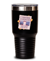 30 oz Tumbler Stainless Steel Funny Hangover Drinking Party Drunk Husband  - £26.33 GBP