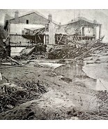 Cambria Iron Company Ruins 1889 Johnstown Flood Victorian Print Penn DWT10A - $24.99