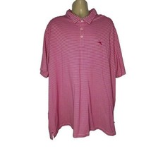 Men’s Tommy Bahama Pink 3XL Islandzone Supima Cotton Polo - £19.24 GBP