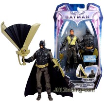 Year 2008 Dc Comics The Dark Knight 5 Inch Tall Figure - Bruce To Ninja Batman - £43.45 GBP