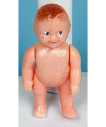 Renwal 1950&#39;s No.8 Dollhouse Baby Boy Doll Jointed Movable Arms Legs Vin... - $193.71 MXN