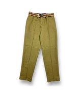 Vintage 50s Mustangs By Hagger Casual Woven Horse Belted Pants Men&#39;s 28x... - £59.16 GBP