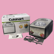 Cuisinart ICE-100 Compressor Ice Cream and Gelato Maker #BU0084 - £139.35 GBP