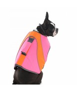 Good2Go Neon Pink &amp; Orange Dog Flotation Vest, Large - $53.88 CAD