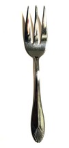 Heritage Mint SAFRANO Flatware Large Serving Fork 8 5/8&quot;L  18/10 Stainle... - £6.34 GBP